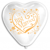 HEART "JUST MARRIED" 60" 