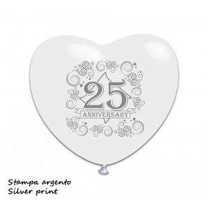 HEART "25th ANNIVERSARY" 17"