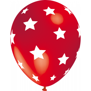 PALLONCINO "STELLE" 30cm/12"